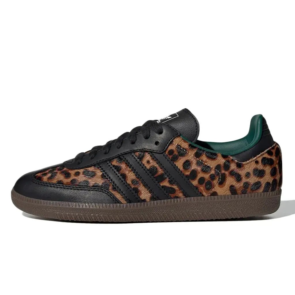Samba und "Leopard Black Green" - Adidas