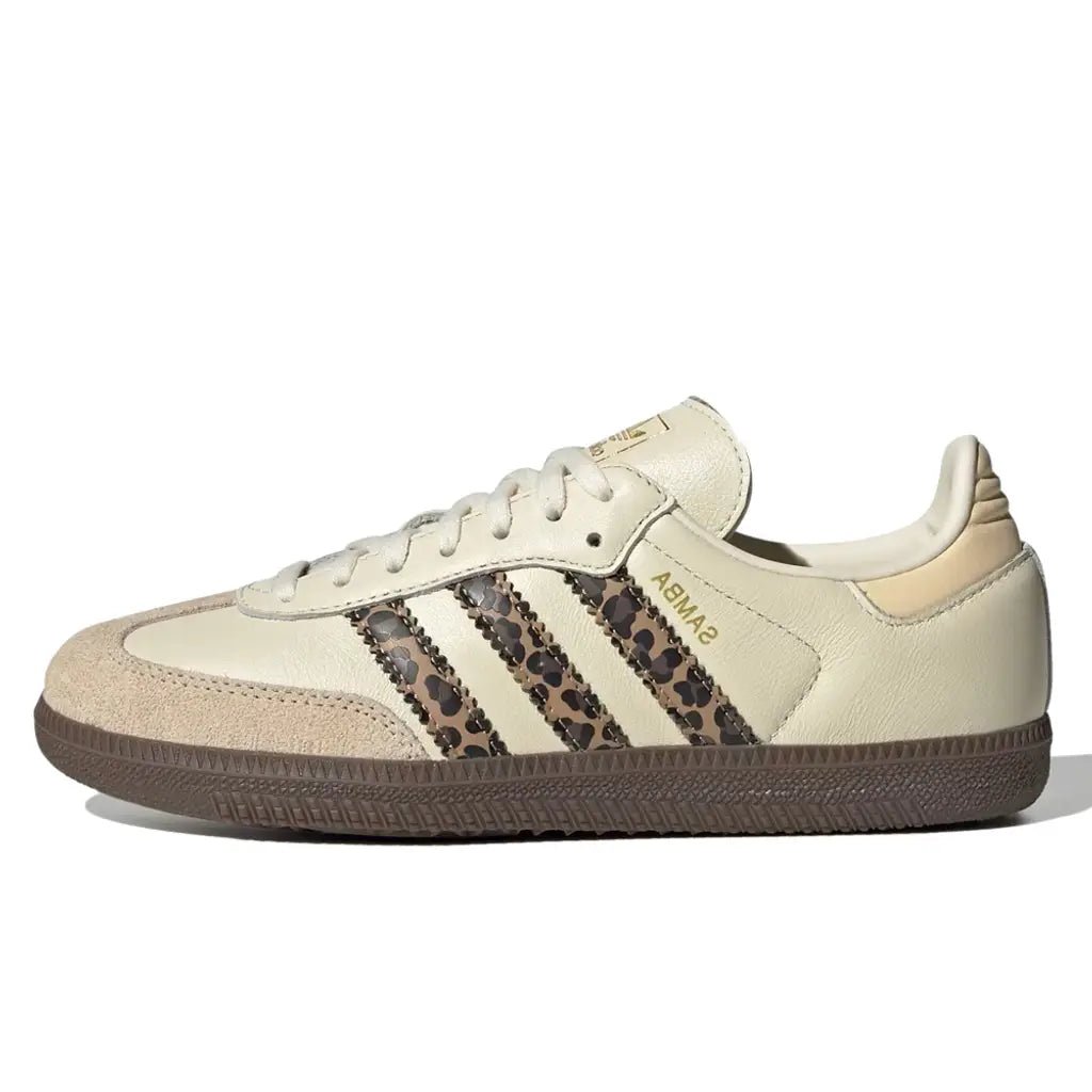 Samba und GS Leopard Cream White - Adidas