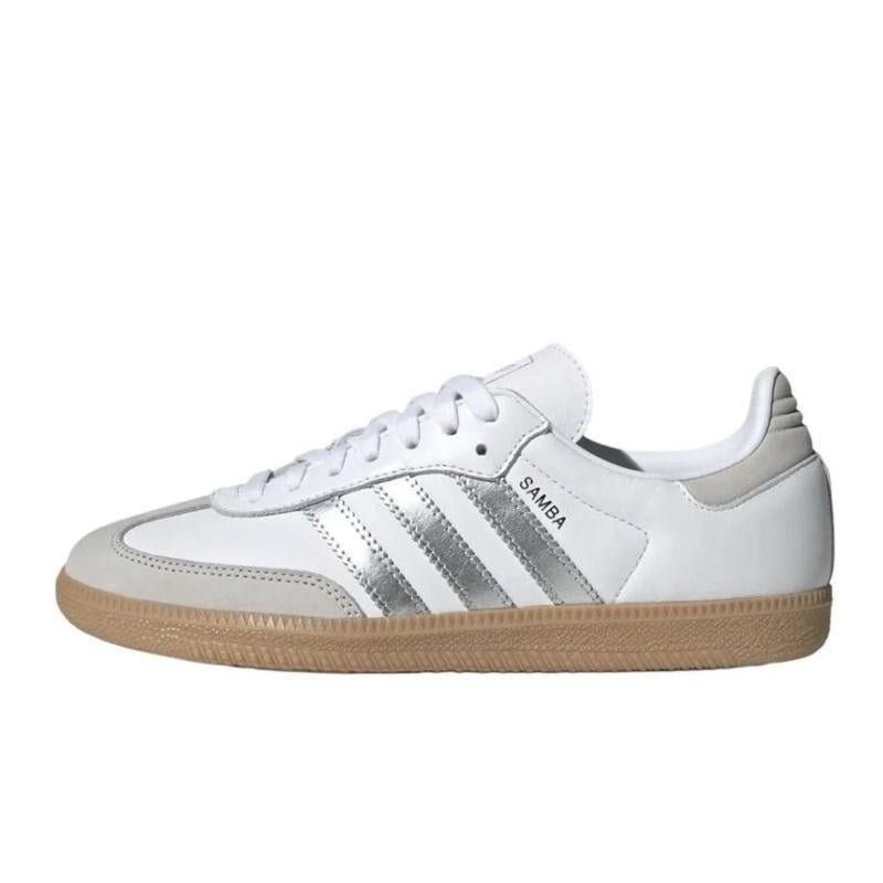 Samba und weißes Silbermetallic Grey - Adidas